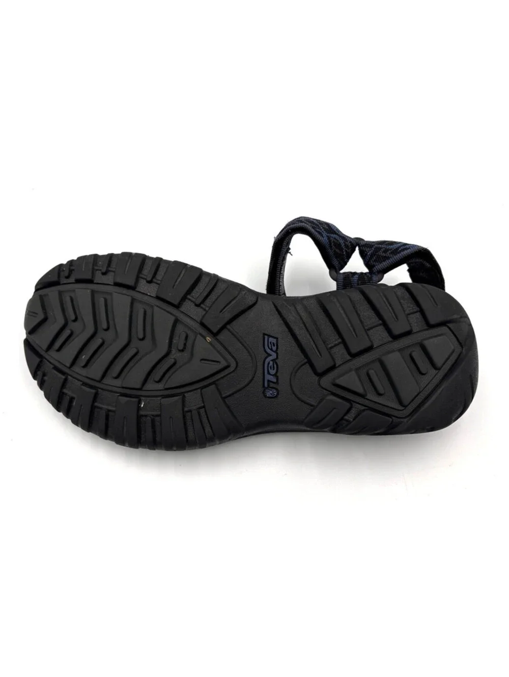 Teva Hurricane 4 Men's 10 Wavy Trail Navy Black Outdoor Hiking Sandals